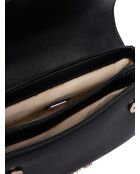 Dea Crossbody schwarze Schultertasche - 21,5x11,5x7 cm