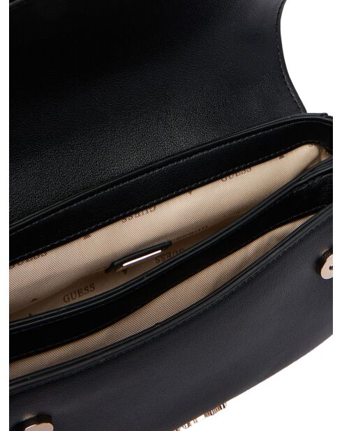 Dea Crossbody schwarze Schultertasche - 21,5x11,5x7 cm