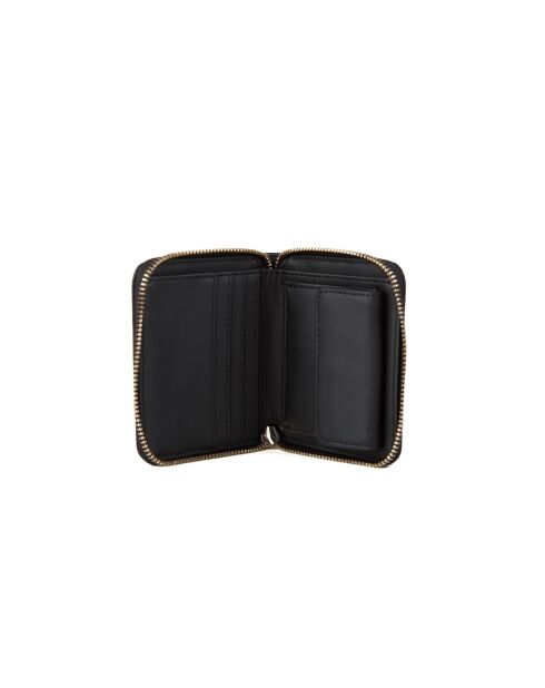 Portefeuille Laurel II SLG petit modèle à fermeture éclair noir - 10x10x2.5 cm