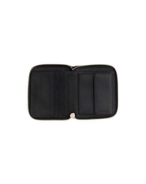 Portefeuille Laurel SLG petit modèle noir - 11x9.5x2.5 cm