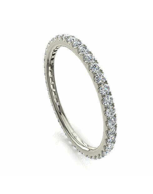 Gabriela natuurlijke ronde diamanten 0.50 karaat White Gold Alliance