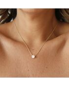 1.00 karaat Ely roségouden ronde natuurlijke diamanten hanger