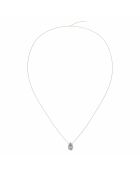 1.00 karaat Ely Pear roségouden synthetische diamanten hanger
