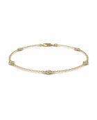 Brazalete Lidia de diamantes naturales redondos de 0.30 quilates en oro amarillo