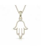 Yara witgouden synthetische diamanten handhanger
