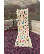 Tappeto da corridoio berbero colorato - 277x80 cm