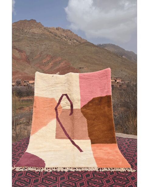 Them collectie tapijt veelkleurig - 273x205cm