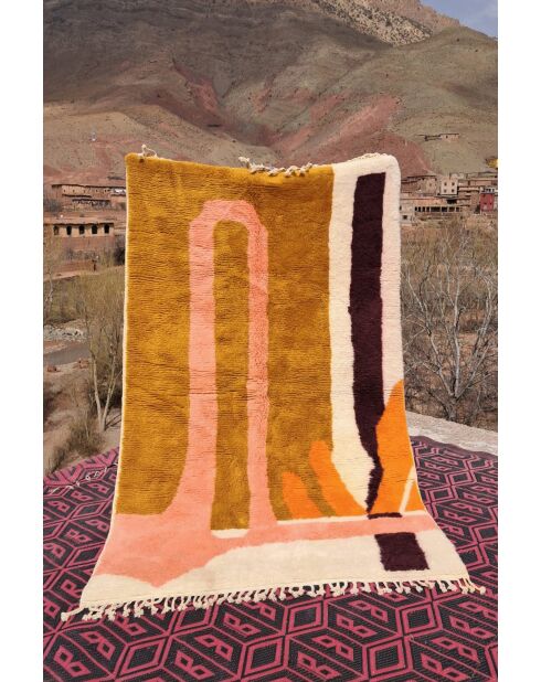 Them collectie tapijt veelkleurig - 240x153cm