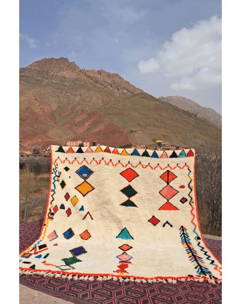 Tappeto berbero multicolore - 320x310cm