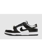 Schwarze und weiße Sneakers Dunk Low World Champ