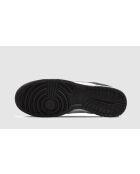 Schwarze und weiße Sneakers Dunk Low World Champ