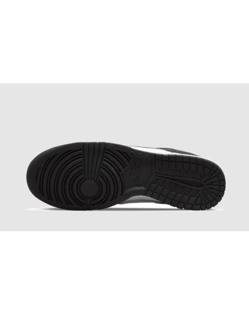 Schwarze und weiße Sneakers Dunk Low World Champ