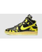 Schwarze und gelbe Sneakers Dunk High 1985