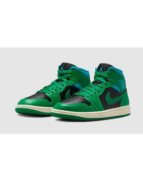 Scarpe Air Jordan 1 Mid Lucky Verde Aquatone