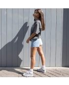 Air Jordan 1 Low wolfgraue Turnschuhe