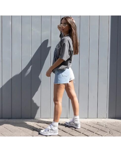 Air Jordan 1 Low wolfgraue Turnschuhe