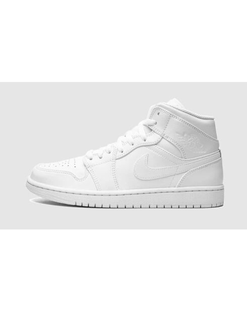 Baskets Air Jordan 1 mid blanches (2022)