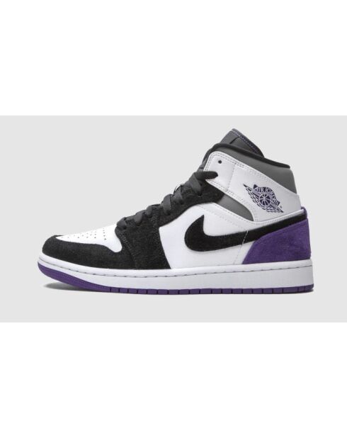 Paarse sneakers Air Jordan 1 mid SE varsity