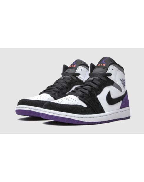 Paarse sneakers Air Jordan 1 mid SE varsity