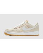 Air Force 1 Low Premium Sneakers aus hellcremefarbenem Gummi