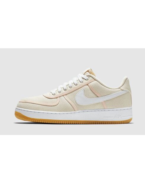 Air Force 1 Low Premium Sneakers aus hellcremefarbenem Gummi