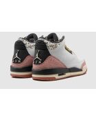 Air Jordan 3 Retro-Turnschuhe in Weiß und Rosa