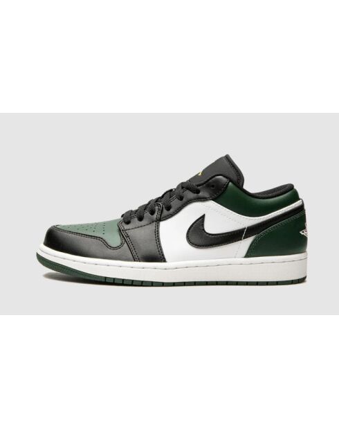 Air Jordan 1 Sneakers met lage groene neus