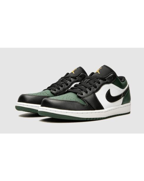 Air Jordan 1 Sneakers met lage groene neus