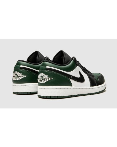 Air Jordan 1 Sneakers met lage groene neus