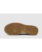 Graue Fußballschuhe Dunk Low Next Nature