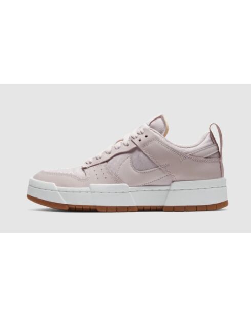 Baskets Dunk Low Disrupt rose poudrée