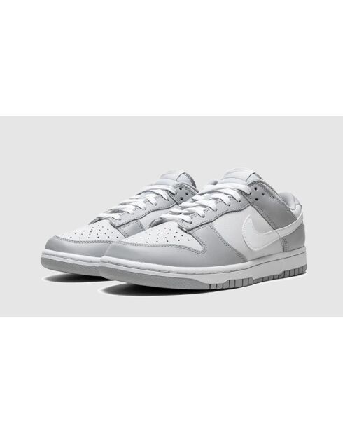 Dunk Low tweekleurige grijze sneakers