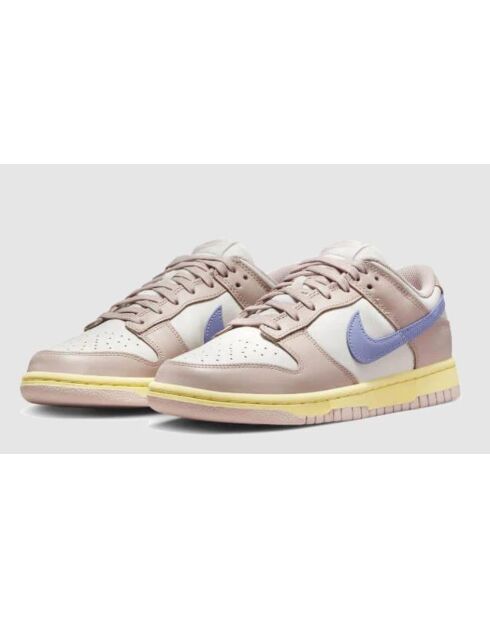 Weiße Oxford-Turnschuhe von Dunk Low