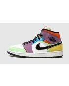 Mehrfarbige Air Jordan 1 Mid SE Lightbulb Sneakers