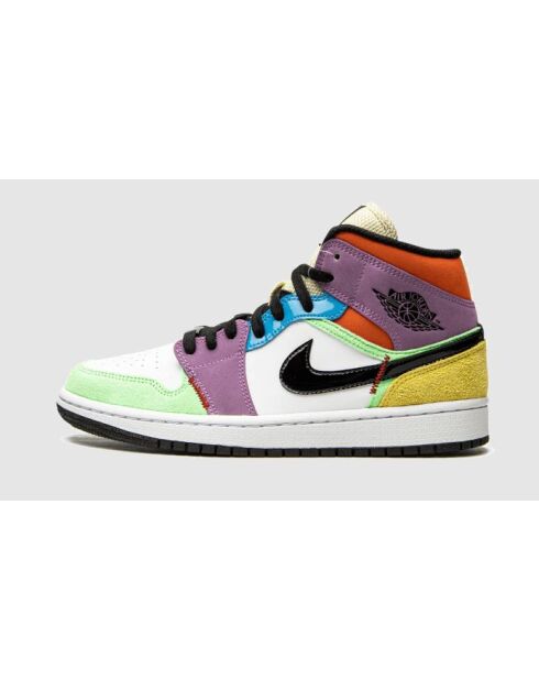 Mehrfarbige Air Jordan 1 Mid SE Lightbulb Sneakers