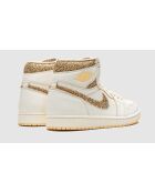 Scarpe da ginnastica Air Jordan 1 Retro High OG Craft Vibrations Of Naija di colore bianco sporco