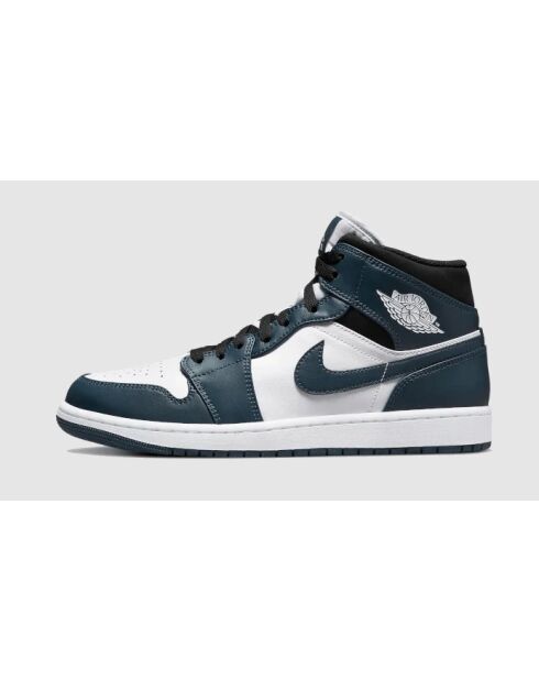 Air Jordan 1 halfdonkerblauwe sneakers
