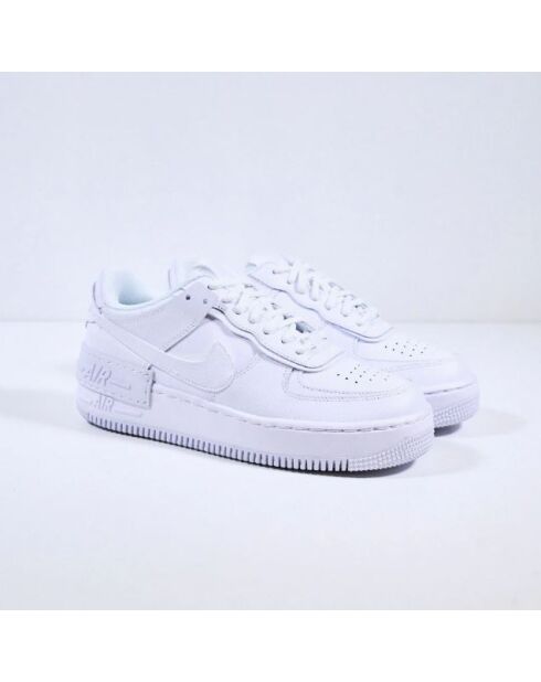 Air Force 1 Shadow dreifach weiße Turnschuhe