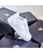 Air Force 1 Shadow dreifach weiße Turnschuhe