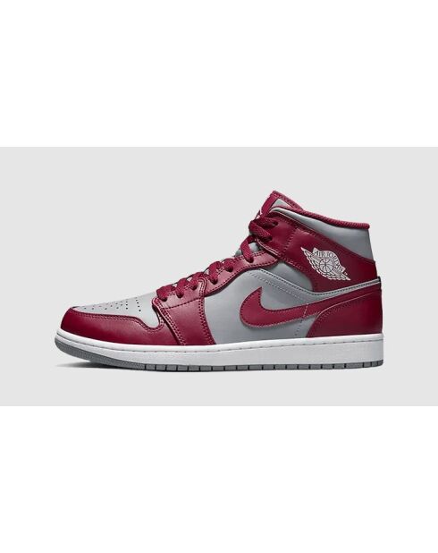 Air Jordan 1 Mid kirschrote Sneakers