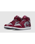 Air Jordan 1 Mid kirschrote Sneakers
