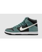 Nike SB Dunk High groene suède sneakers