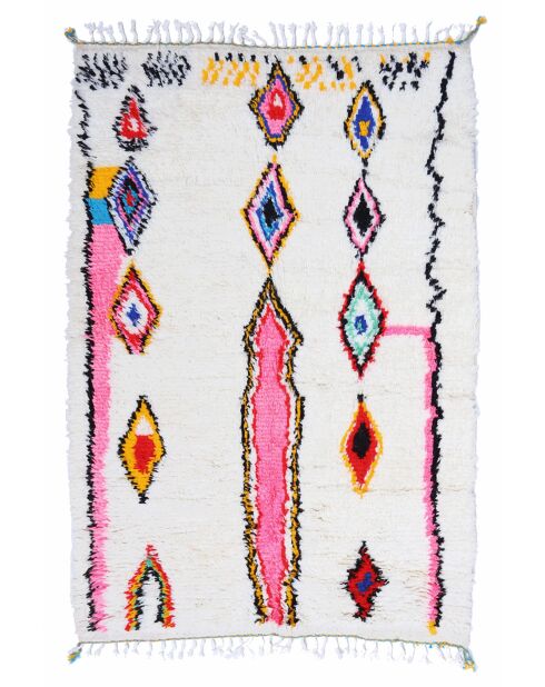 Mehrfarbiger Berberteppich - 260x142cm