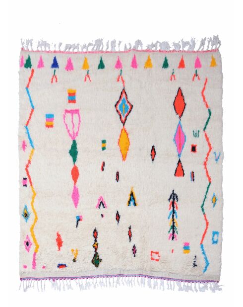 Mehrfarbiger Berberteppich - 230x220cm
