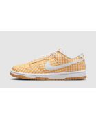 Gelbe Gingham-Turnschuhe von Dunk Low