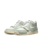 Pastelgroene Air Trainer 1 Enamel sneakers