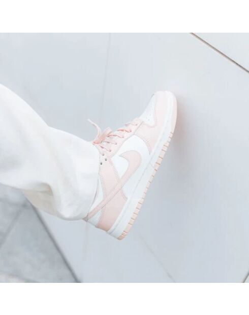 Baskets Dunk Low rose pâle