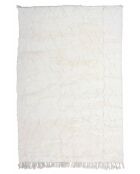 Beni Ouarain zwart en wit tapijt - 341x242cm