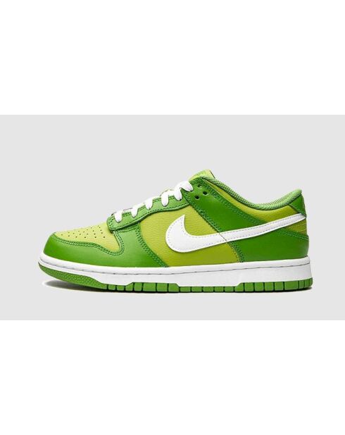 Chlorofylgroene sneakers van Dunk Low