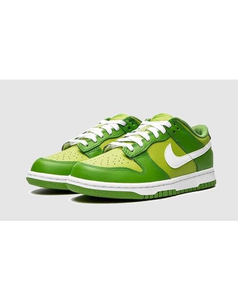 Chlorofylgroene sneakers van Dunk Low